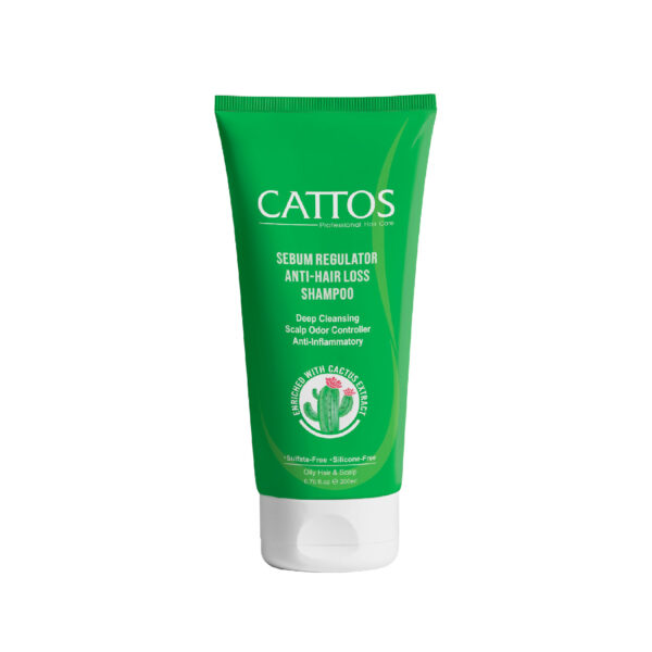 Cattos sebum regulator anti hair loss shampoo