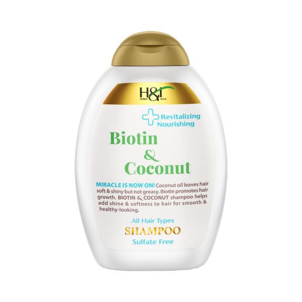 HERBA TECH BIOTIN & COCONUT - REVITALIZING & NOURISHING SHAMPOO