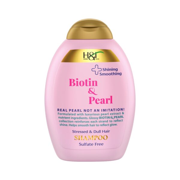 HERBA TECH BIOTIN & PEARL  SHINING & SMOOTHING STRANDS SHAMPOO